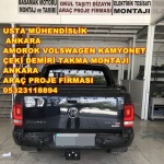 VOLSWAGEN AMOROK ÇEKİ DEMİRİ TAKMA MONTAJI VE ARAÇ PROJE FİRMASI ANKARA