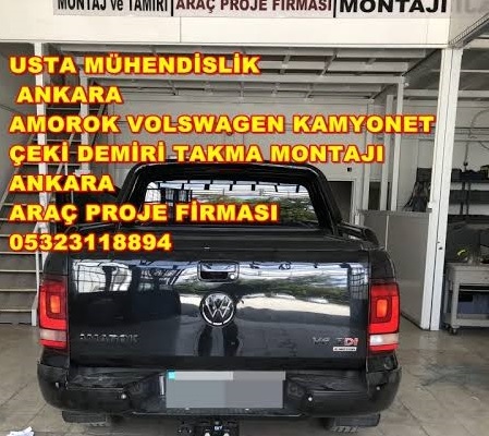 VOLSWAGEN AMOROK ÇEKİ DEMİRİ TAKMA MONTAJI VE ARAÇ PROJE FİRMASI ANKARA