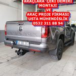 Ford ranger kamyonet Çeki Demiri montajı ankara çeki demiri maliyeti fiyatı projesi usta mühendislik ankara 05323118894