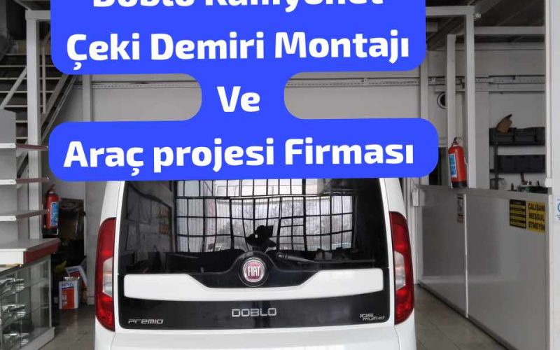 fıat doblo kamyonet Çeki demiri takma montajı fiyatı maliyeti ve araç proje firması usta muhendislik ankara da 05323118894