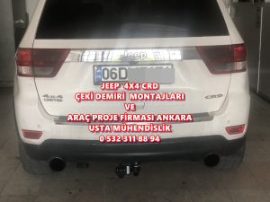 Jeep çeki demirii montajı ve araç projesi ankara ankara USTA MÜHENDİSLİK 05323118894