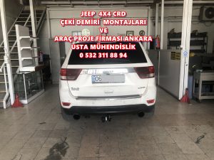 Jeep çeki demirii montajı ve araç projesi ankara ankara USTA MÜHENDİSLİK 05323118894