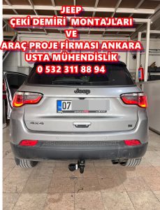 Jeep çeki demirii montajı ve araç projesi ankara ankara USTA MÜHENDİSLİK 05323118894